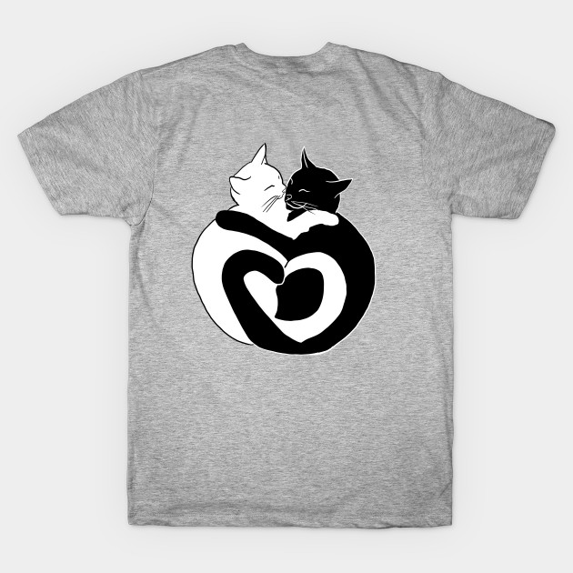 Ying-Yang Cat by ArtsyCori